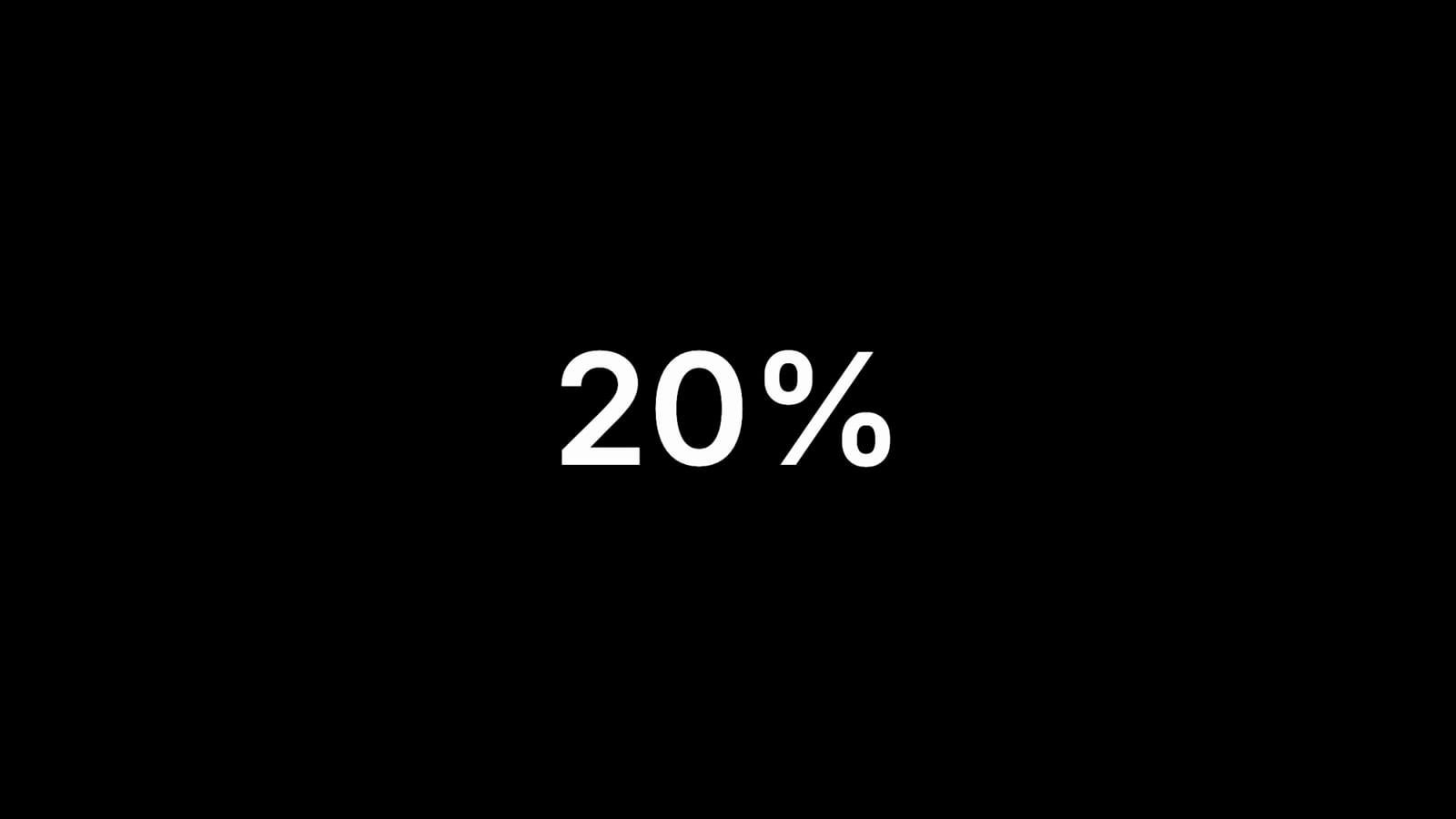 The 60 Minute Creator affiliate program film: the lines below as animated type.