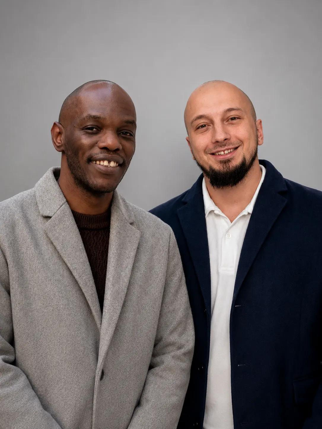 Samuel and Daniil, the founders of 60 Minute Creator